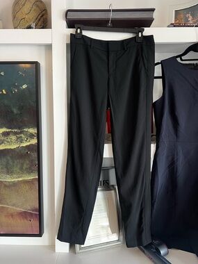 Vince Black Ankle Crop Slim Pants